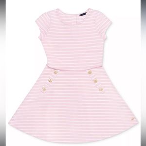 Tommy Hilfiger Toddler Girls Striped Dress size 4T